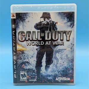 Call of Duty: World at War (PS3) - Black Label - CIB - Tested & Working